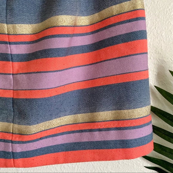 J. Crew striped mini skirt - Picture 2 of 5